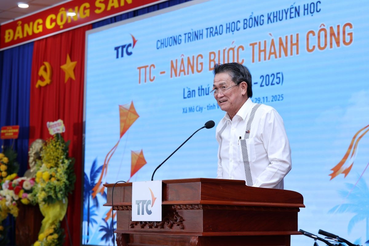 “TTC - Nâng bước thành công”: 40 năm đồng hành với học sinh vượt khó