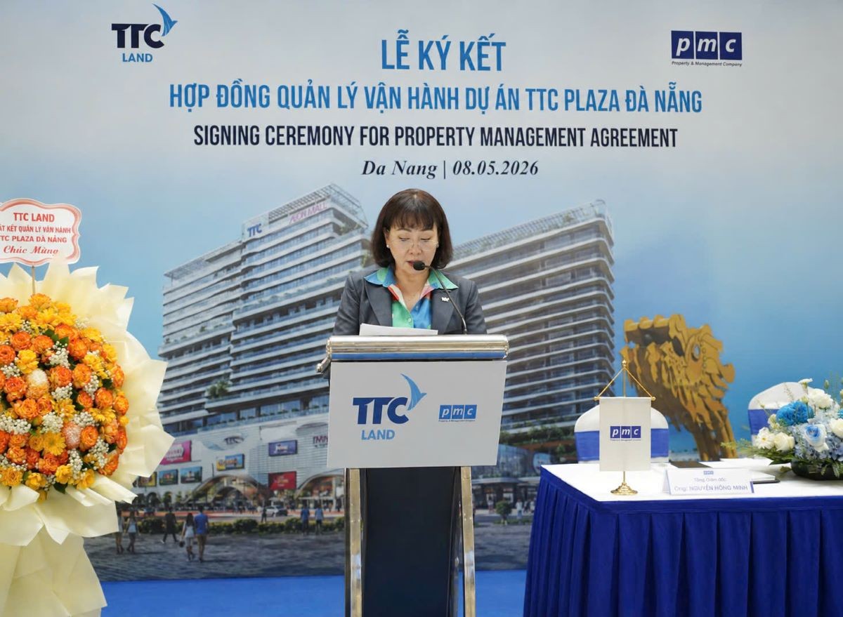 TTC Land và PMC ký kết vận hành TTC Plaza Đà Nẵng trước thềm khai trương quý III/2026