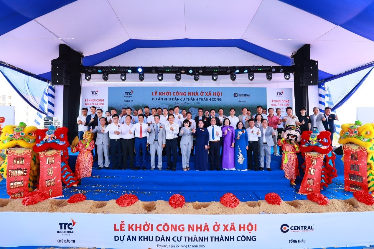 TTC IZ chính thức khởi công Nhà ở xã hội thuộc Khu dân cư TTC
