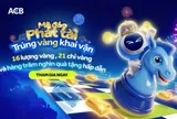 Cơ hội trúng vàng dịp Tết 2026 khi tham gia chương trình 'Mã đáo phát tài' của ACB