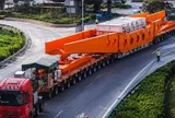 Phát hiện Trung Quốc vận hành đoàn xe dài gần 100m, nặng 600 tấn, chỉ chạy 5km/h, vận chuyển thiết bị khổng lồ phục vụ siêu dự án