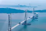 Phát hiện Trung Quốc cắm 3 khối trụ bê tông cốt thép cực khủng, cao bằng tòa nhà 80 tầng giữa biển, sắp hoàn thành siêu công trình xác lập kỷ lục thế giới