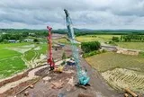 Cận cảnh cao tốc Dầu Giây - Tân Phú qua TP Đồng Nai sau gần 1 năm thi công
