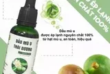 Buộc tiêu hủy dầu mù u Thái Dương, gel tắm gội toàn thân Oatrum