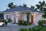 Xây nhà mái Nhật 1 tầng 3 phòng ngủ 130m² khoảng bao nhiêu?