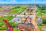Rầm rộ thi công cầu Ngọc Hồi, phấn đấu hoàn thành trước APEC 2027