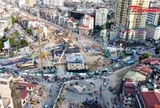 Hà Nội: Cho phép phương tiện đi vào làn BRT tại nút Láng Hạ - Giảng Võ
