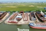 Ninh Bình: Chính quyền xã nói về xưởng đóng tàu quy mô lớn, hợp đồng thuê đất trái phép