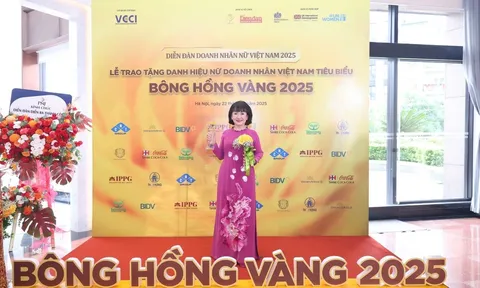 Doanh nhân Huỳnh Bích Ngọc: Nữ Doanh nhân Việt Nam tiêu biểu - Bông hồng vàng năm 2025