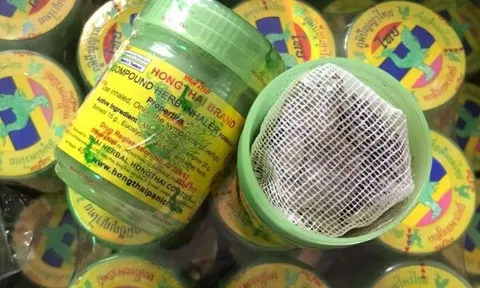 NÓNG: "Món quà quốc dân" - hít mũi thảo dược Hong Thai bị phát hiện nhiễm vi khuẩn nguy hiểm