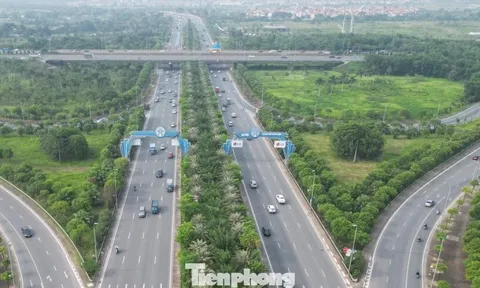 Từ 25/11, cấm xe tải, xe khách lưu thông ở làn 1 trục Nhật Tân - Nội Bài