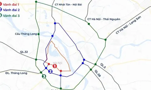 Chi tiết bản đồ khu vực dự kiến cấm xe máy xăng theo khung giờ tại Hà Nội