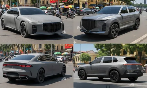 CĐM thi nhau trổ tài thiết kế loạt xe VinFast lạ dự kiến sắp xuất hiện: 'Nếu xe thật giống bản dựng, ra đường chắc bị nhầm là Rolls-Royce ngay'