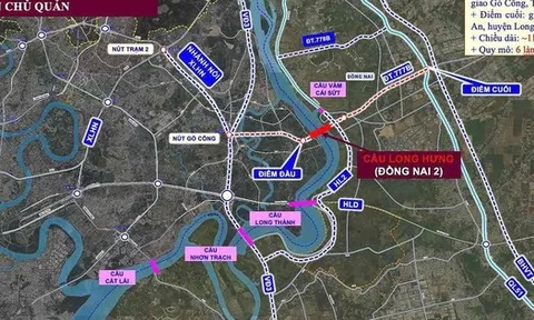 Chấp thuận nhà đầu tư đề xuất dự án cầu Đồng Nai 2 nối TPHCM