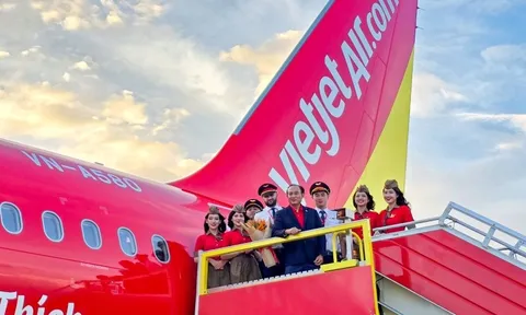 Vietjet lập kỷ lục tiếp nhận 22 tàu bay trong chưa đầy 1 tháng