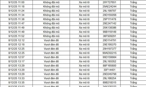 182 chủ xe máy, ô tô được phát hiện qua camera AI có biển số sau nhanh chóng nộp phạt nguội theo Nghị định 168