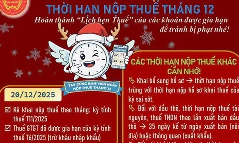Thuế TP.HCM thông báo nóng