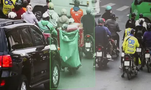 Hà Nội: Xử lý nghiêm các shipper chở hàng che khuất biển số “né” camera AI