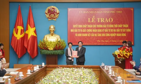 Phú Thọ tạo điều kiện tối đa cho dự án phát triển Khu công nghiệp bền vững của Amata