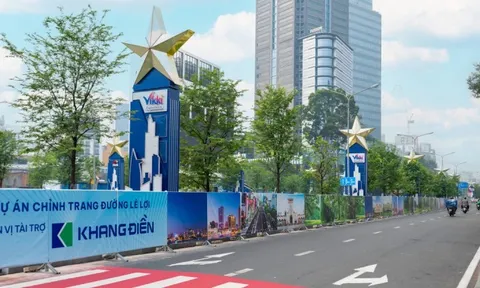 Khang Điền hoàn tất chỉnh trang đường Lê Lợi, diện mạo mới cho trục trung tâm TP.HCM