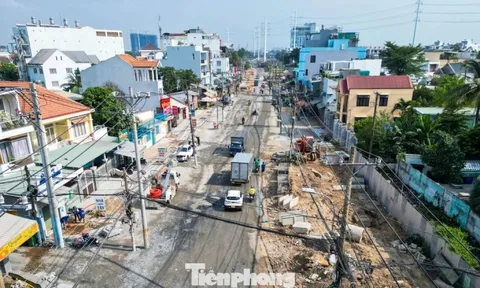 Toàn cảnh công trình mở rộng đường hơn 2.000 tỷ ở cửa ngõ phía Đông TPHCM