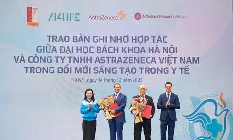 AstraZeneca và Đại học Bách khoa Hà Nội ra mắt Trung tâm đổi mới sáng tạo y tế