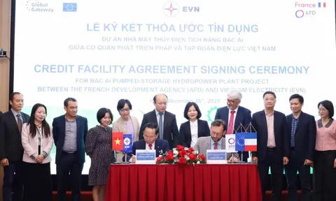 EVN và AFD ký tín dụng cho thủy điện tích năng đầu tiên của Việt Nam