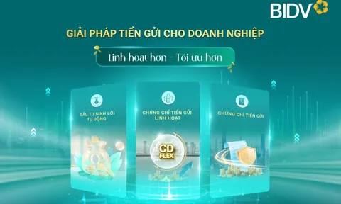 BIDV: Bộ ba giải pháp thúc đẩy hiệu quả dòng tiền trong nền kinh tế