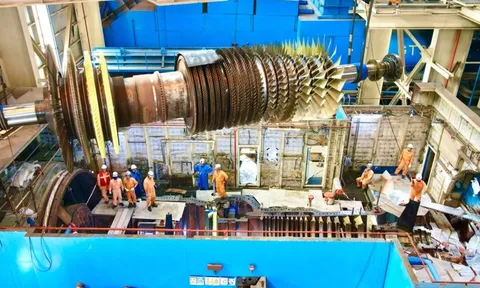 EVNGENCO3 hoàn thành vượt tiến độ 7 ngày đại tu tổ máy GT12 - NMĐ Phú Mỹ 1