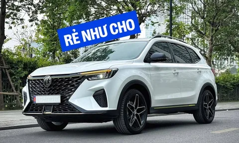 MG RX5 ‘xả kho’ giảm sốc 244 triệu đồng trước Tết: Giá ngang xe cỡ B, gây sức ép cực lớn lên Mitsubishi Xforce và Kia Seltos
