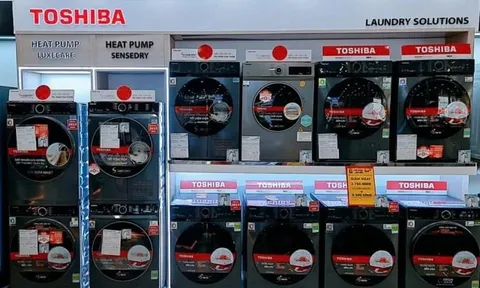 Máy sấy Toshiba bứt phá tại Điện máy Xanh: số bán tăng hơn 100%, doanh số tăng trên 150%