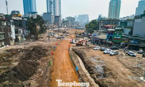 Toàn cảnh tuyến Vành đai 1 đoạn Hoàng Cầu – Voi Phục ngày thông xe kỹ thuật