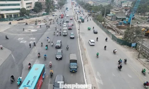 Hầm chui nút giao Giải Phóng - Kim Đồng sẽ thông xe ngày 10/2