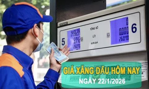 Giá xăng dầu hôm nay 22/1: Giá xăng giảm, giá dầu tăng