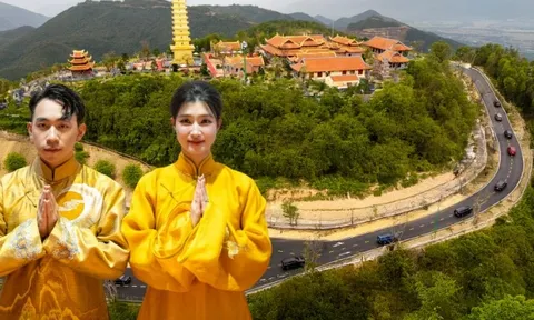 Việt Nam có tiên cảnh: Ngôi chùa rộng 1.000 ha trên núi Chín Khúc - nơi con trai tỷ phú Phạm Nhật Vượng làm lễ Hằng thuận