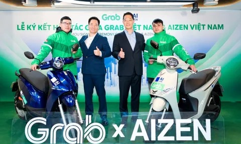 Grab Việt Nam mang đến giải pháp thuê xe máy điện cho đối tác tài xế