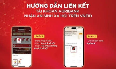 Hướng dẫn nhận quà Tết 400.000 đồng qua VNeID liên kết ngân hàng