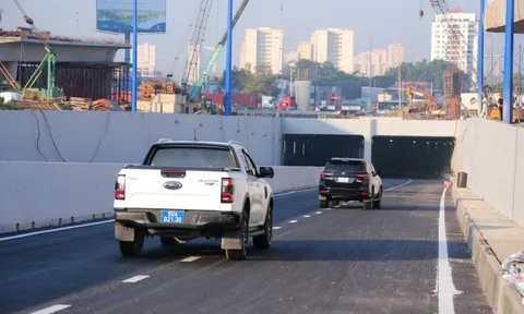 Thông xe hầm chui nút giao An Phú, giảm áp lực điểm kẹt xe bậc nhất TP.HCM