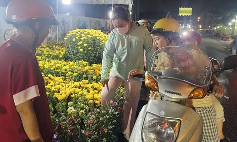 Hoa Tết giá rẻ 50.000 - 100.000 đồng/chậu cháy hàng