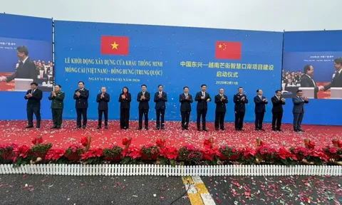 Khởi động cửa khẩu thông minh Móng Cái - Đông Hưng