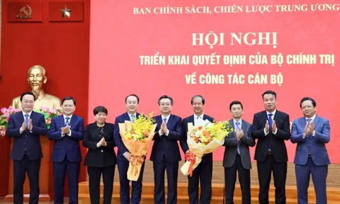 Ông Nguyễn Kim Sơn, Nguyễn Sỹ Hiệp giữ chức Phó ban Chính sách, chiến lược Trung ương