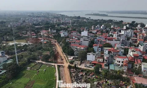 Cận cảnh tuyến bổ cập nước sông Tô Lịch trị giá 869 tỷ đồng đang thành hình