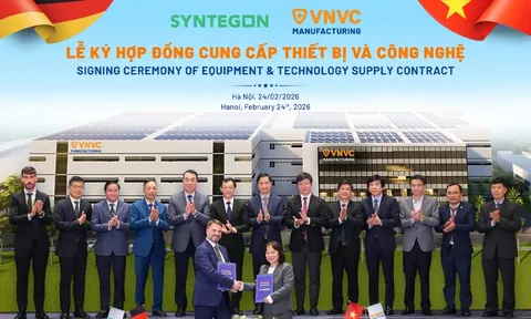 Lần đầu có dây chuyền sản xuất vaccine sử dụng robot hiện đại nhất tại Việt Nam