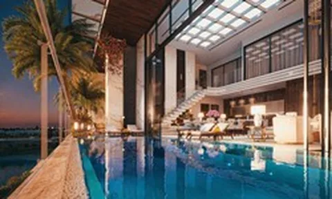 Noble Crystal Long Bien WorldHotels Residences gây ấn tượng với 100% sở hữu bể bơi và sân vườn riêng