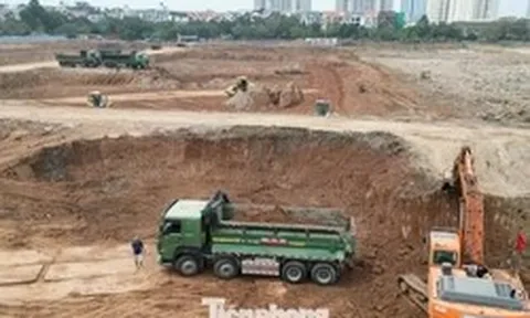 Tận thấy công trình hồ chống ngập rộng 12 ha ở Hà Nội