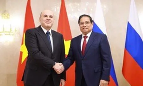 Thủ tướng Phạm Minh Chính hội đàm với Thủ tướng Liên bang Nga, chứng kiến ký các văn kiện hợp tác