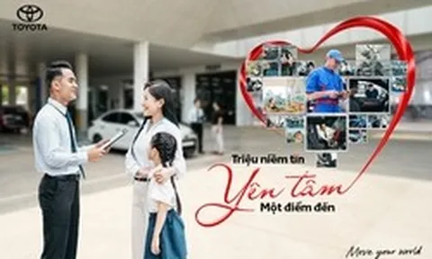 Toyota Việt Nam đẩy mạnh hệ sinh thái dịch vụ, nâng chuẩn trải nghiệm khách hàng