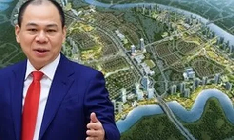 Siêu dự án 2,8 tỷ USD ở cửa ngõ thành phố giàu nhất Việt Nam do Vinhomes của tỷ phú Phạm Nhật Vượng đầu tư đạt cột mốc quan trọng