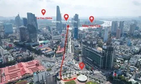 Cận cảnh vị trí sẽ xây dựng 2 tuyến Metro ngầm xuyên sông Sài Gòn