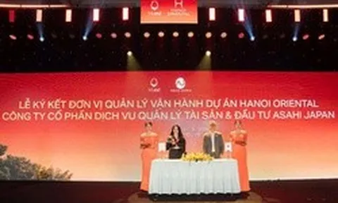VLand Việt Nam bắt tay Asahi Japan kiến tạo môi trường sống chuẩn Nhật tại Hanoi Oriental